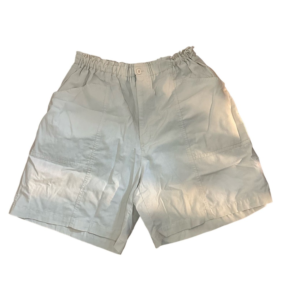 Vintage Dress Barn Khaki High Waisted Shorts Size 14W